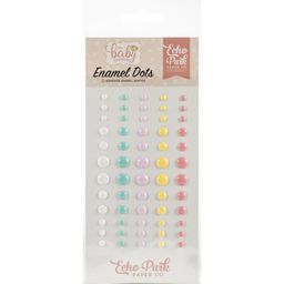 Echo Park - Hello Baby Girl Collection - Enamel Adhesive Dots - дотсы