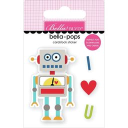 Bella-Pops 3D Stickers To The Moon Mr. Robot