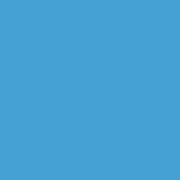 Самоклеящаяся пленка - Глянцевая Светло-голубая - 20*25 см