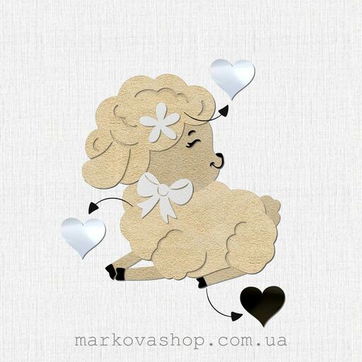 Заготовка під тиснення "Баранчик"