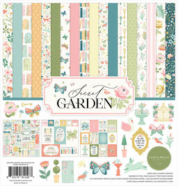 Carta Bella Paper - Secret Garden - Collection Kit - Double-Sided Paper Pad - набір паперу 30x30 см