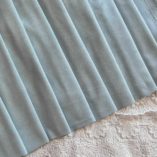 B73 - Штучна замша (двостороння-2) - Блакитний кришталь - 50*158 см