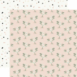 Echo Park - Wedding Day Collection - Double-Sided Cardstock - Best Day Bouquet - папір 30x30 см