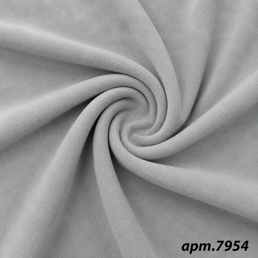 A18 - Штучна замша (двостороння) - Холодна сіра - 48*148 см